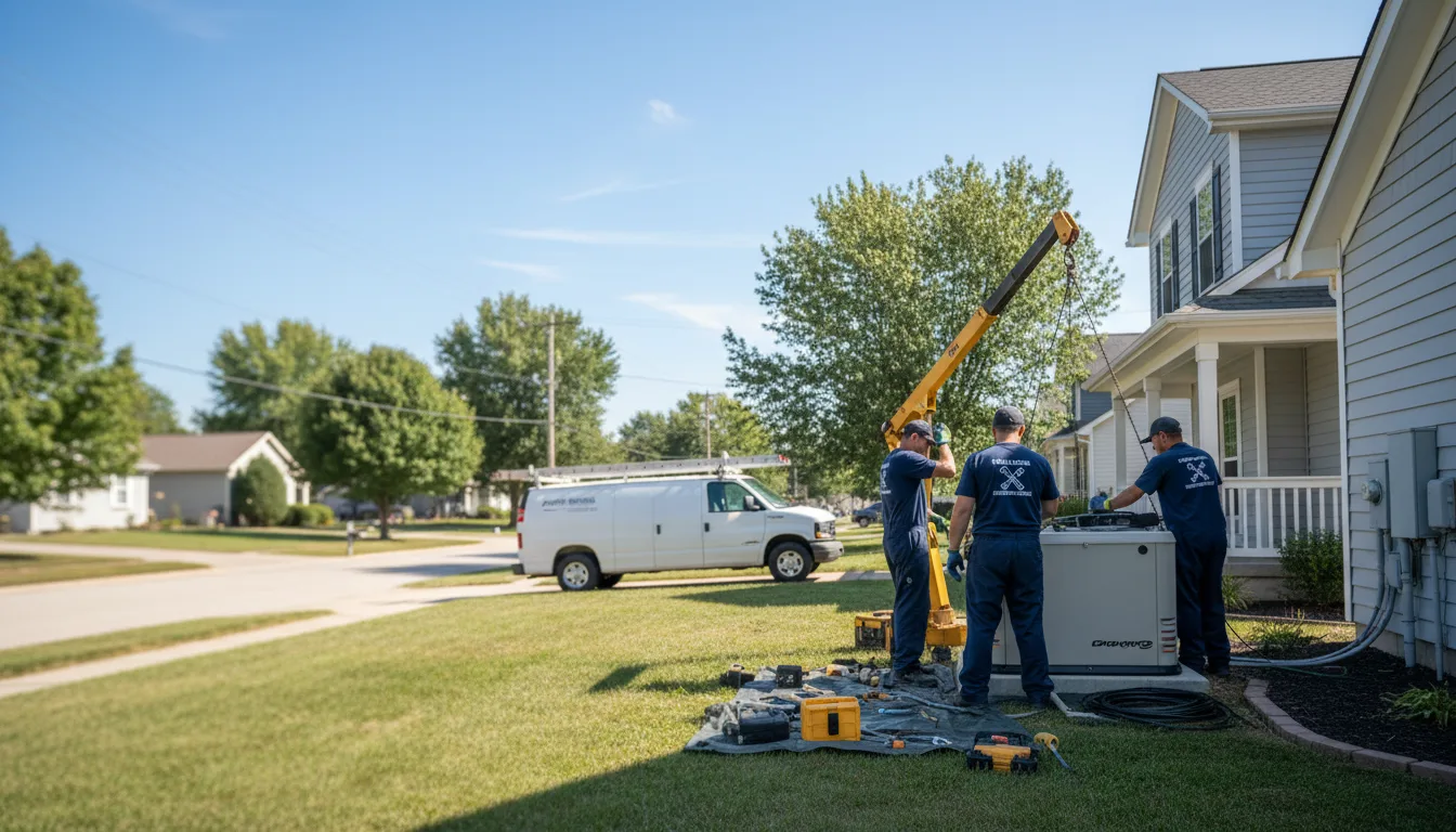 Generator Installation in Sylvan Grove, KS near me